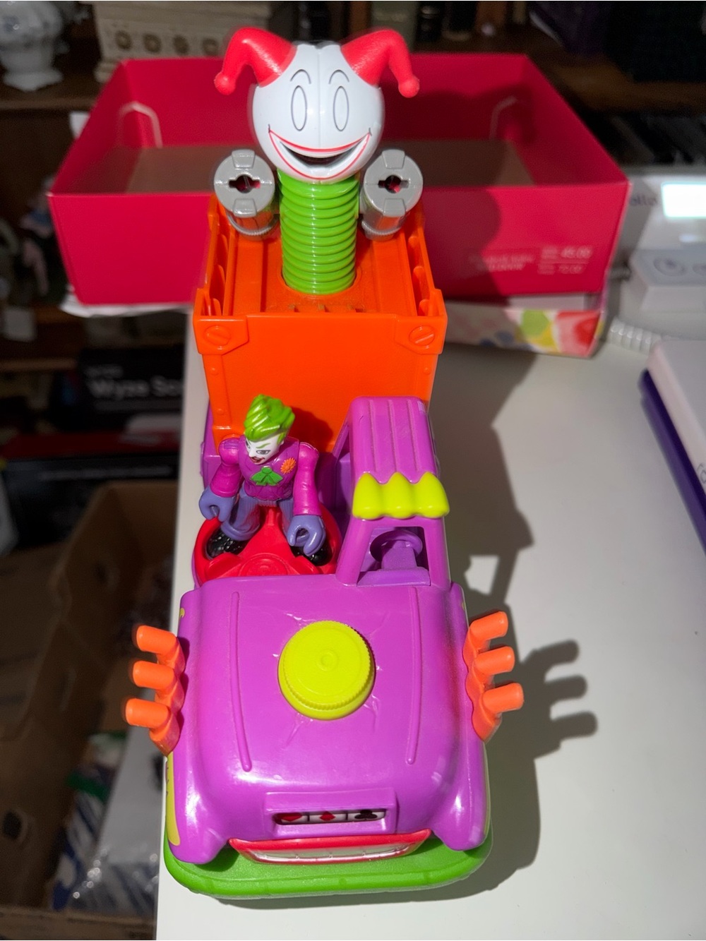 Fisher-Price Purple & Green Joker Clown Truck Playset